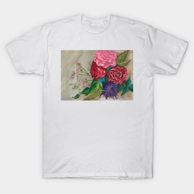 A Vintage bouquet For you. T-Shirt by Mishski77